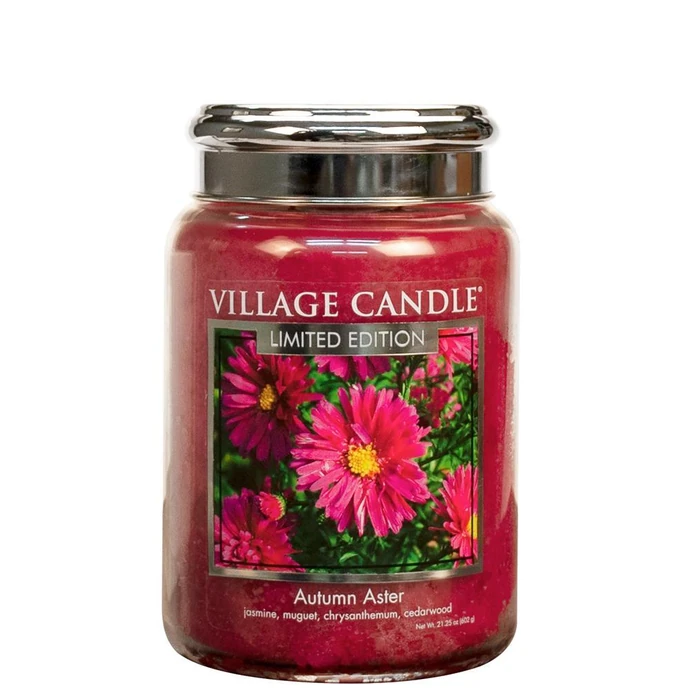 VILLAGE CANDLE / Svíčka Village Candle - Autumn Aster 602g