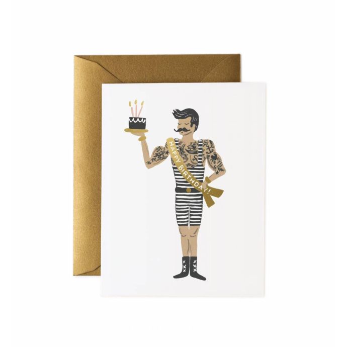 Rifle Paper Co. / Prianie k narodeninám Strongman