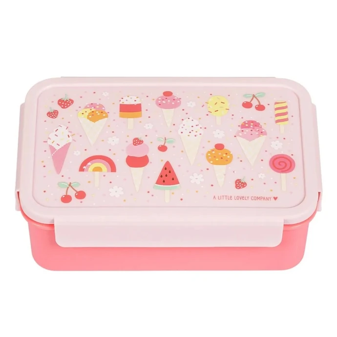 A Little Lovely Company / Svačinový box Bento Ice-cream 1,2 l