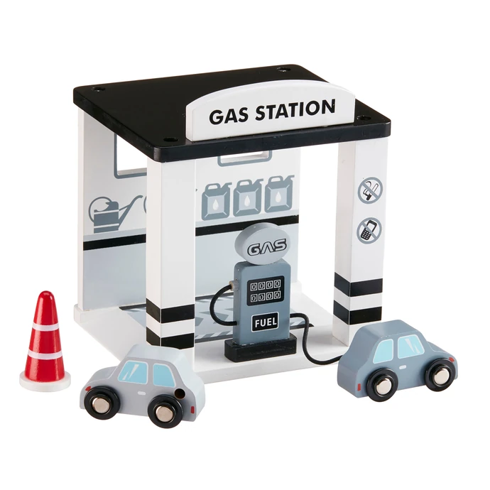 Kids Concept / Drevená tankovacia stanica Gas station