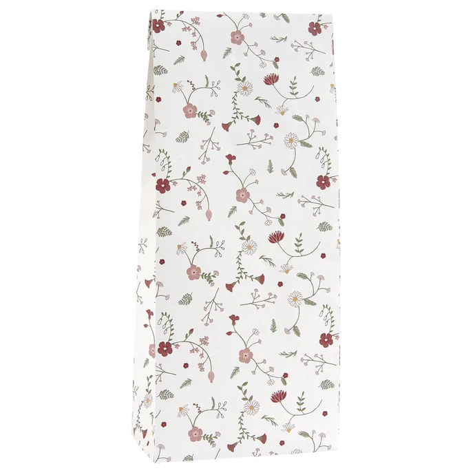 Ib Laursen / Papírový sáček Rose Wild Flower 12 x 30,5 cm