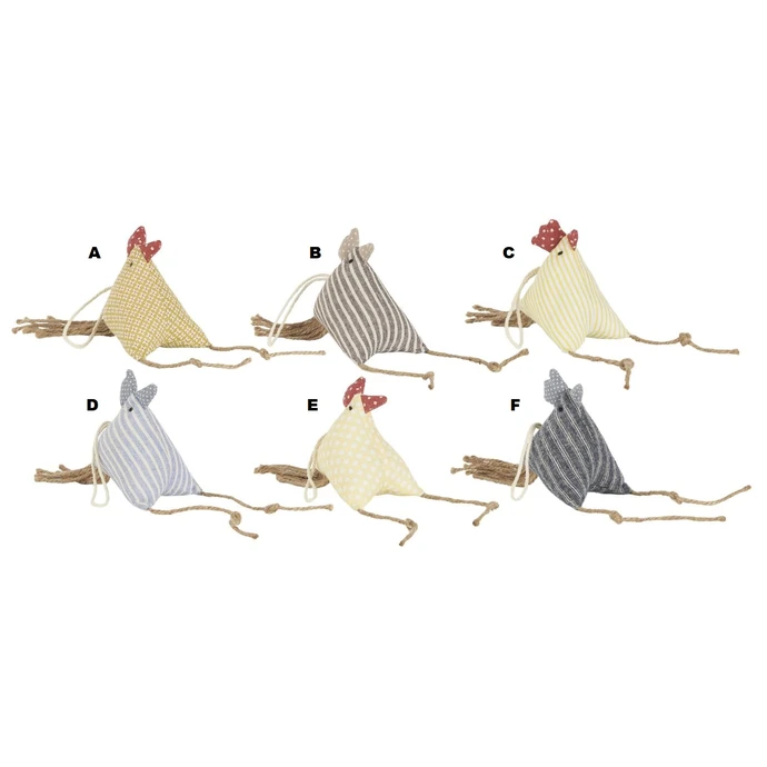 IB LAURSEN / Veľkonočná sliepočka Stripe Hen