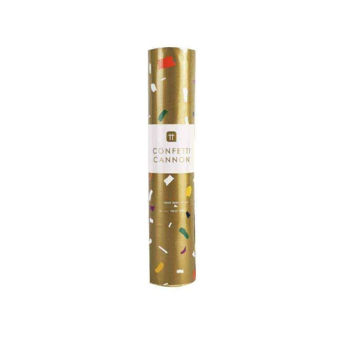 Talking Tables / Vystreľovacie konfety Luxe Gold Confetti Cannon