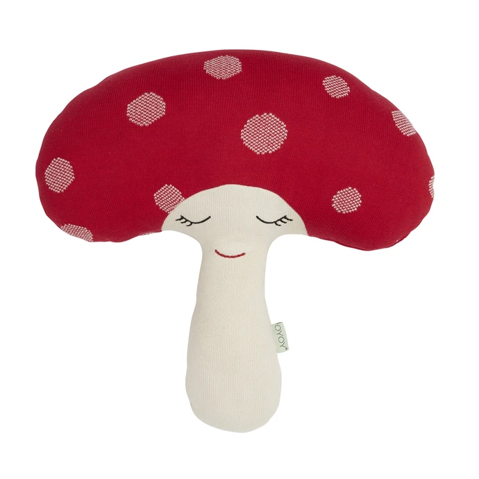 OYOY / Dětský polštářek/hračka muchomůrka Mushroom