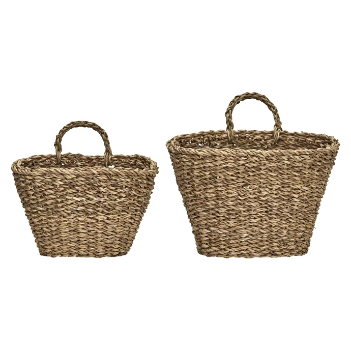 meraki / Úložný košík Oval Natural Seagrass