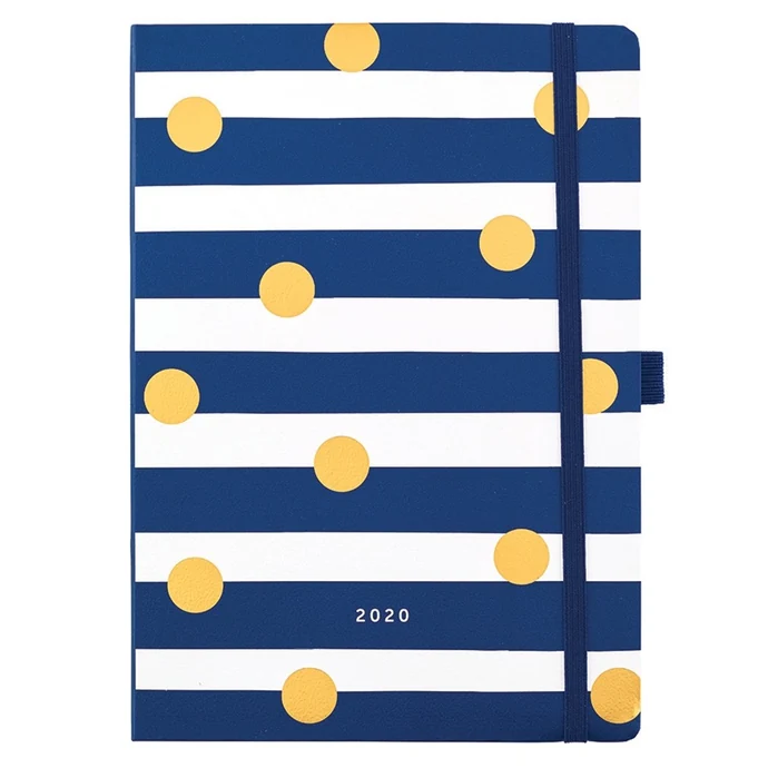 Busy B / Diár Day a Page Diary 2020 Stripes & Dots