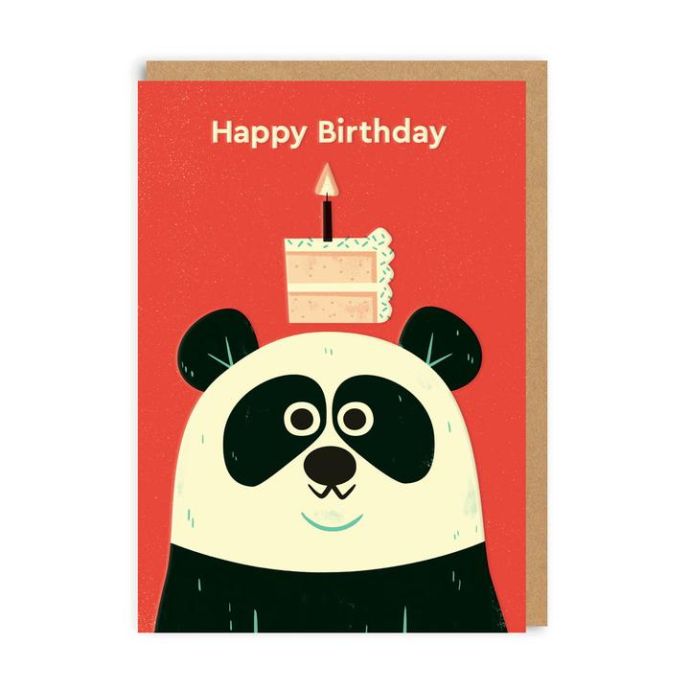 Ohh Deer / Prianie k narodeninám Birthday Panda