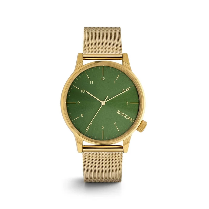 Komono / Unisex hodinky Komono Winston Royale Gold-Green