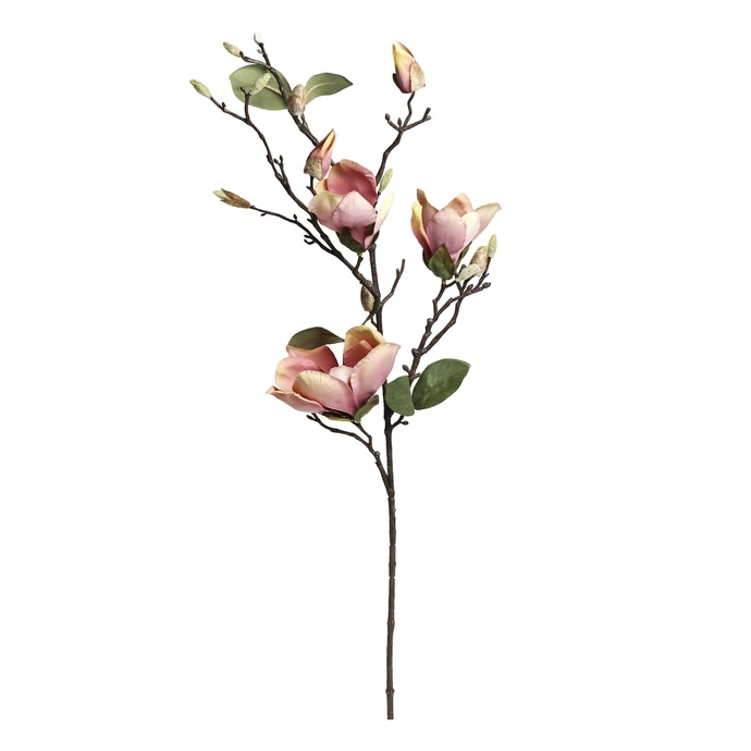 Chic Antique / Dekorativní umělá větvička magnolie