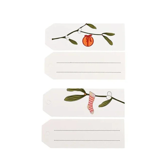 Det Gamle Apotek / Vánoční visačky na dárky Christmas Ornaments 12 ks