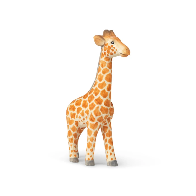 ferm LIVING / Drevená vyrezávaná hračka Giraffe