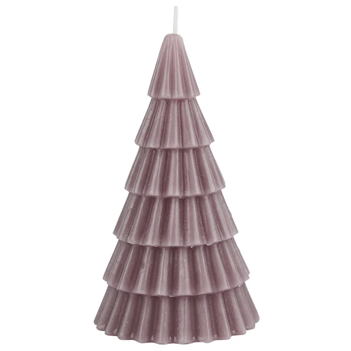 IB LAURSEN / Vysoká sviečka Christmas Tree Malva