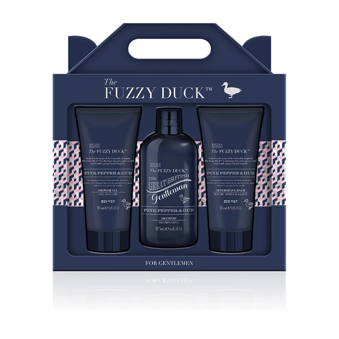 Baylis & Harding / Pánská sada kosmetiky pro péči o tělo Fuzzy Duck Pink Pepper & Oud