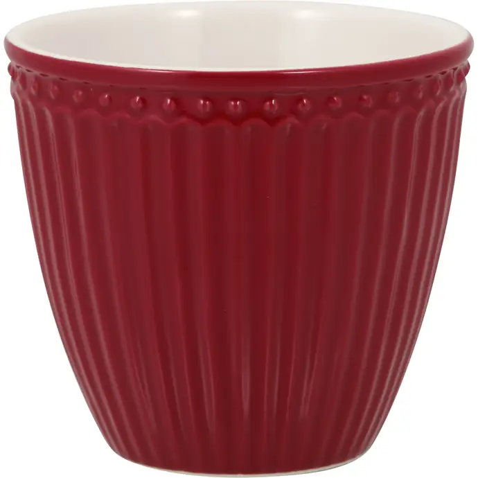 GREEN GATE / Latte cup Alice Claret Red 300 ml
