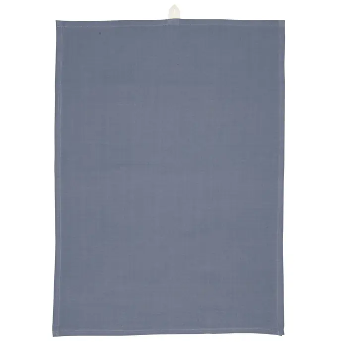 Ib Laursen / Bavlnená utierka Sofus Plain Blue 50 x 70 cm