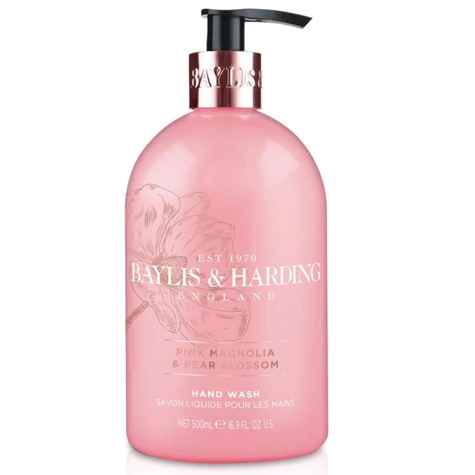 Baylis & Harding / Tekuté mýdlo Pink Magnolia & Pear Blossom 500 ml