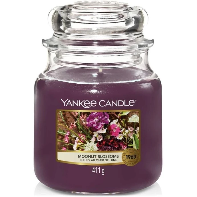 Yankee Candle / Sviečka Yankee Candle 411g - Moonlit Blossoms