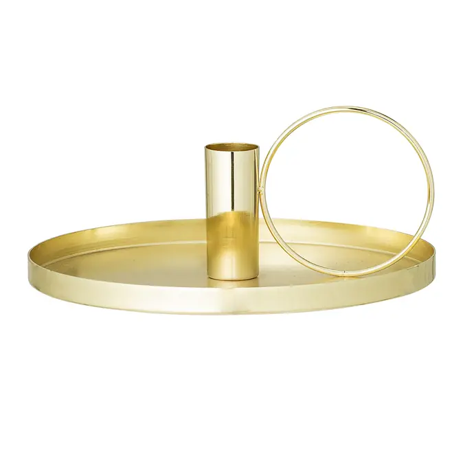 Bloomingville / Kovový svícen Gold