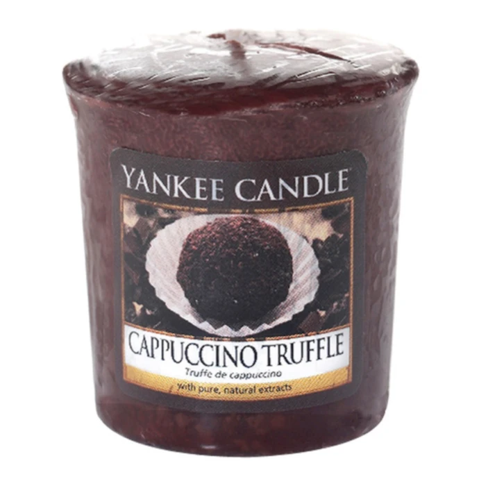 Yankee Candle / Votívna sviečka Yankee Candle - Cappuccino Truffle