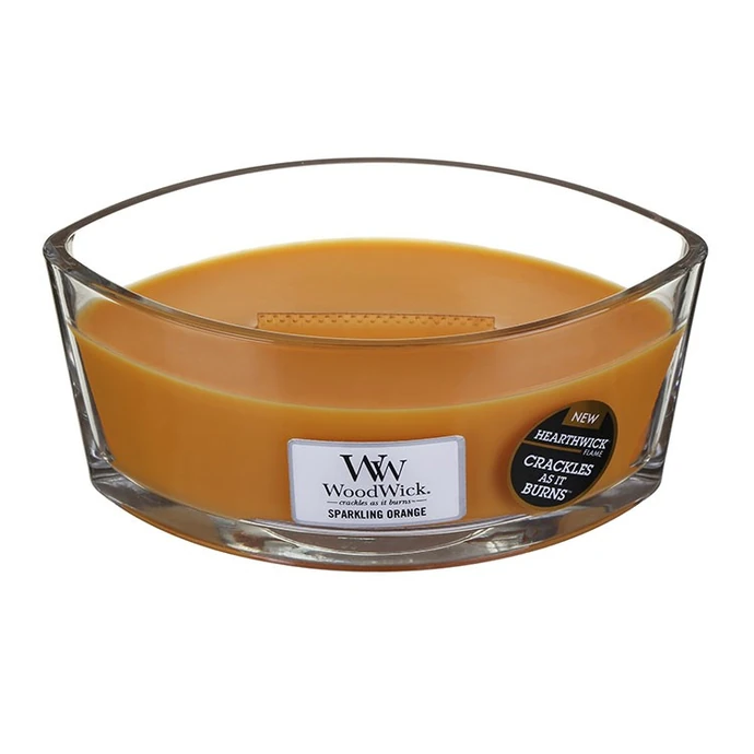 WoodWick / Vonná svíčka WoodWick - Jiskřivý pomeranč 454 g