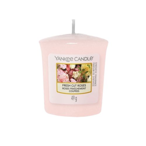 Yankee Candle / Votívna sviečka Yankee Candle - Fresh Cut Roses