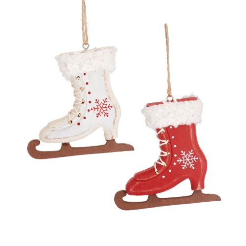 sass & belle / Vianočná ozdoba Wooden Ice Skates