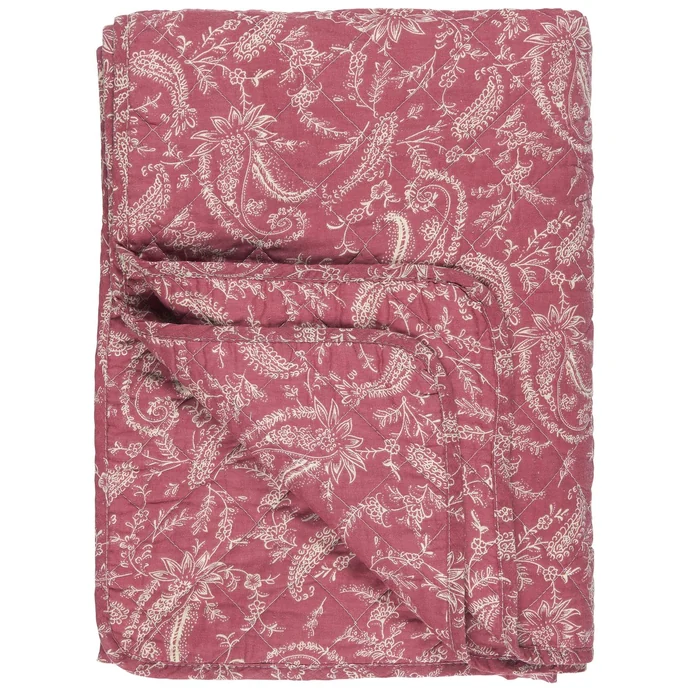 IB LAURSEN / Prešívaná prikrývka Pink Paisley 130 x 180