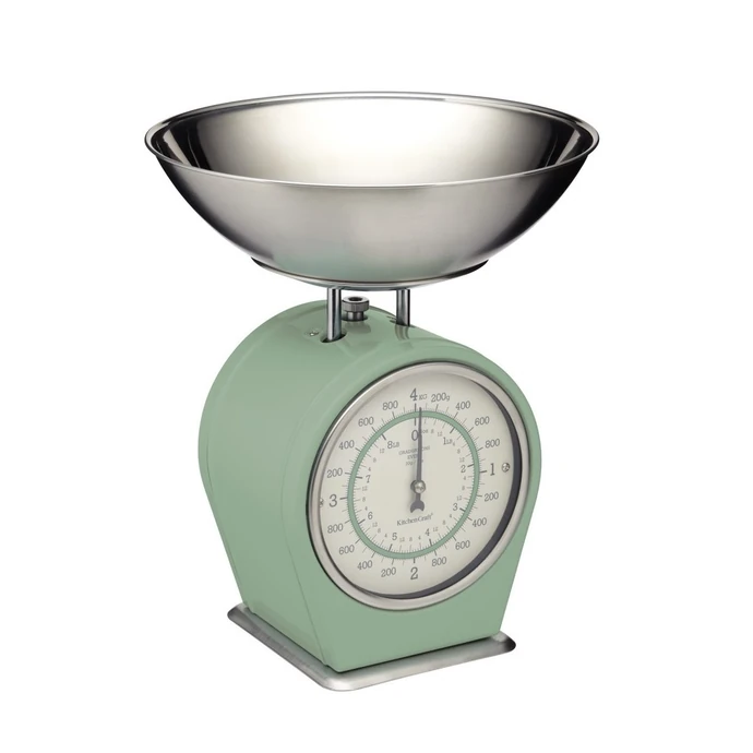 Kitchen Craft / Mechanická kuchynská váha Sage green - 4 kg