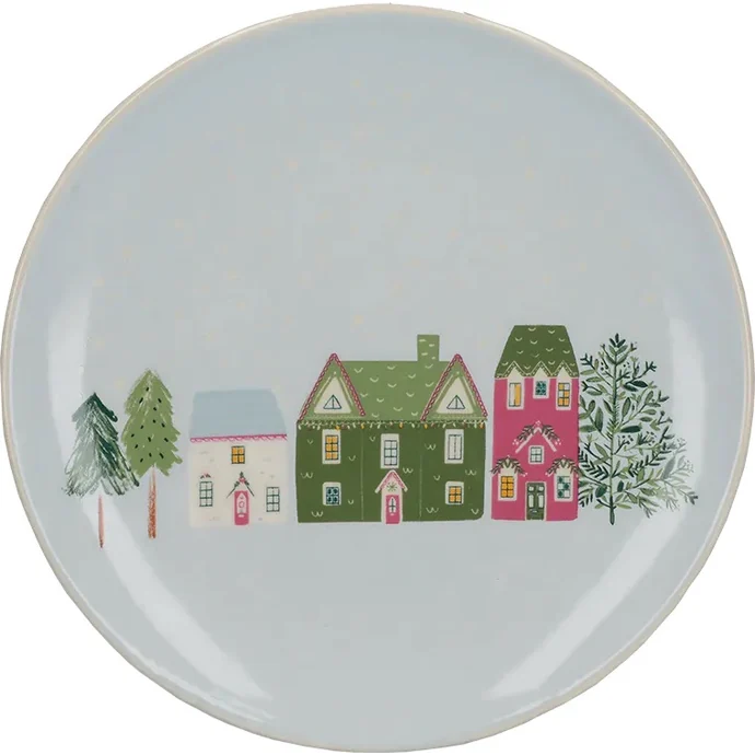 Kitchen Craft / Dezertní talíř Houses 17 cm