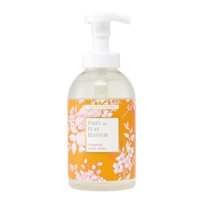 HEATHCOTE & IVORY / Tekuté penivé mydlo Pinks & Pear Blossom 520 ml