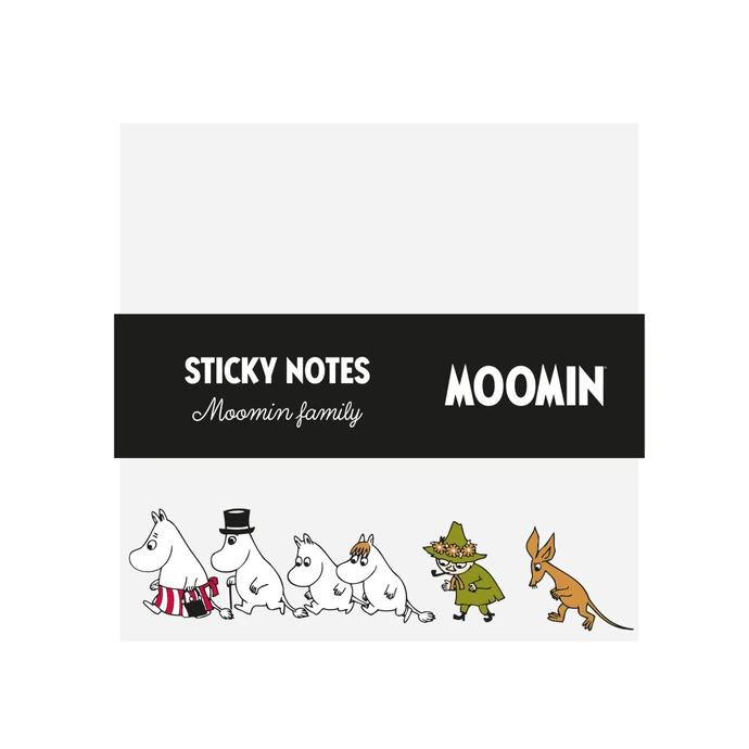 Pluto Design / Samolepicí bloček Moomin Family