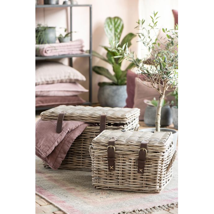 IB LAURSEN / Truhlica Rattan Trunk