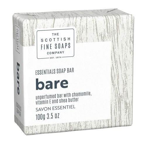 SCOTTISH FINE SOAPS / Neparfumované tuhé mydlo Bare 100g