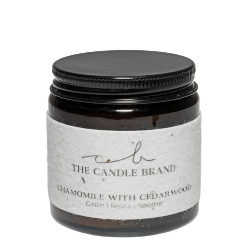The Candle Brand / Vonná sviečka v skle Chamomile with Cedar Wood 90 g