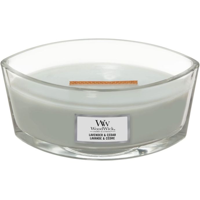 WoodWick / Vonná sviečka WoodWick - Lavender and Cedar 454 g