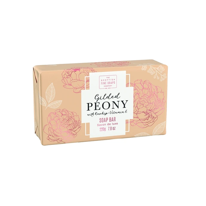 SCOTTISH FINE SOAPS / Luxusné tuhé mydlo Gilded Peony 220g