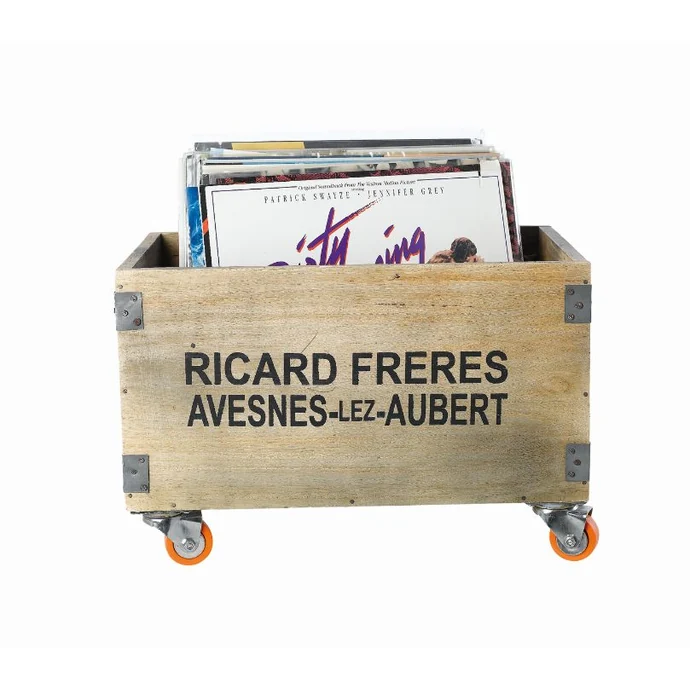 House Doctor / Drevený box na kolieskach Ricard Freres