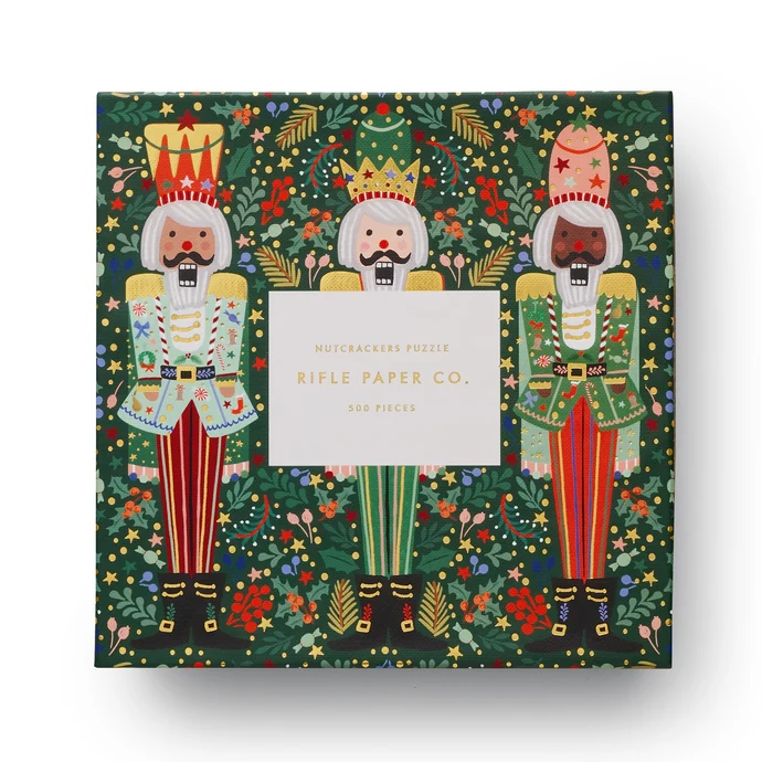 Rifle Paper Co. / Vánoční puzzle Nutcracker Brigade – 500 dílků