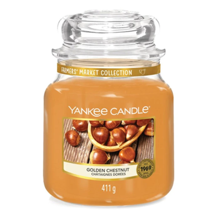 Yankee Candle / Svíčka Yankee Candle 411g - Golden Chestnut