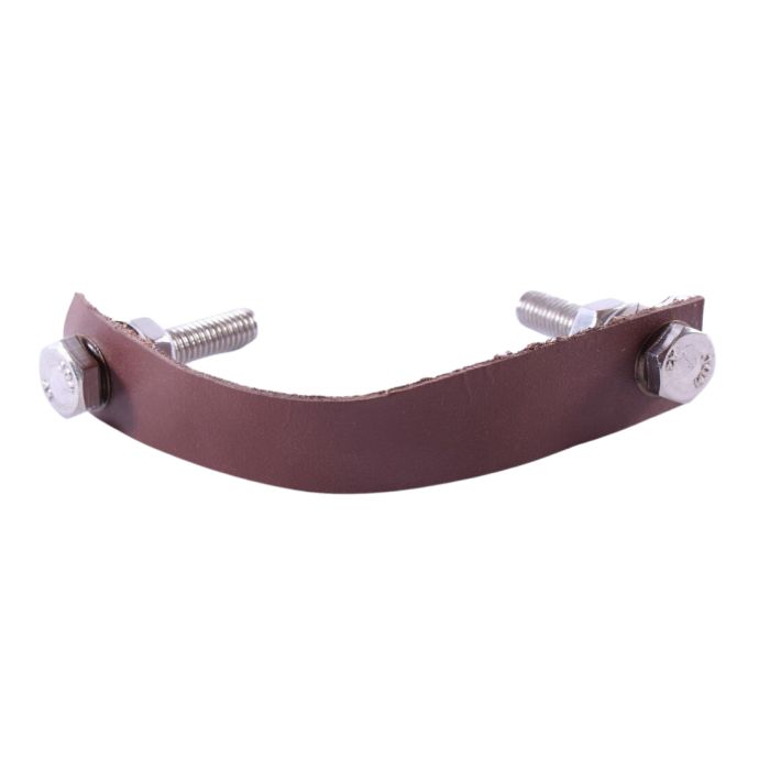 La finesse / Kožená úchytka Brown 15 cm