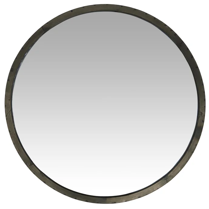 IB LAURSEN / Okrúhle zrkadlo v kovovom ráme Vintage Beauty