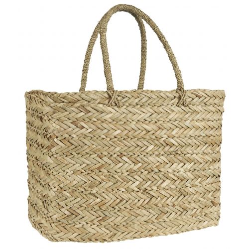 IB LAURSEN / Plážová taška z mořské trávy Straight