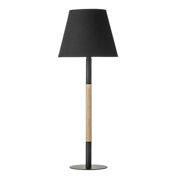 Bloomingville / Stolná lampa Black/wood