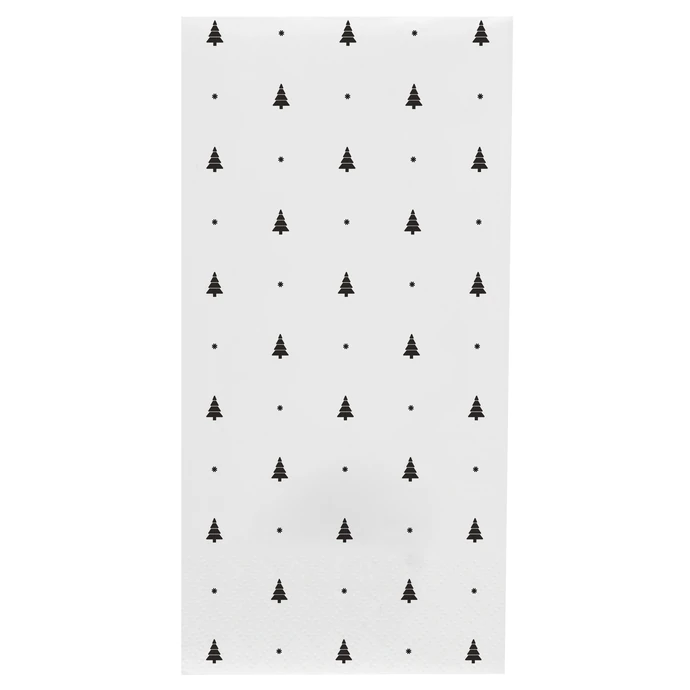 Ib Laursen / Papírové ubrousky Black Trees - 16 ks