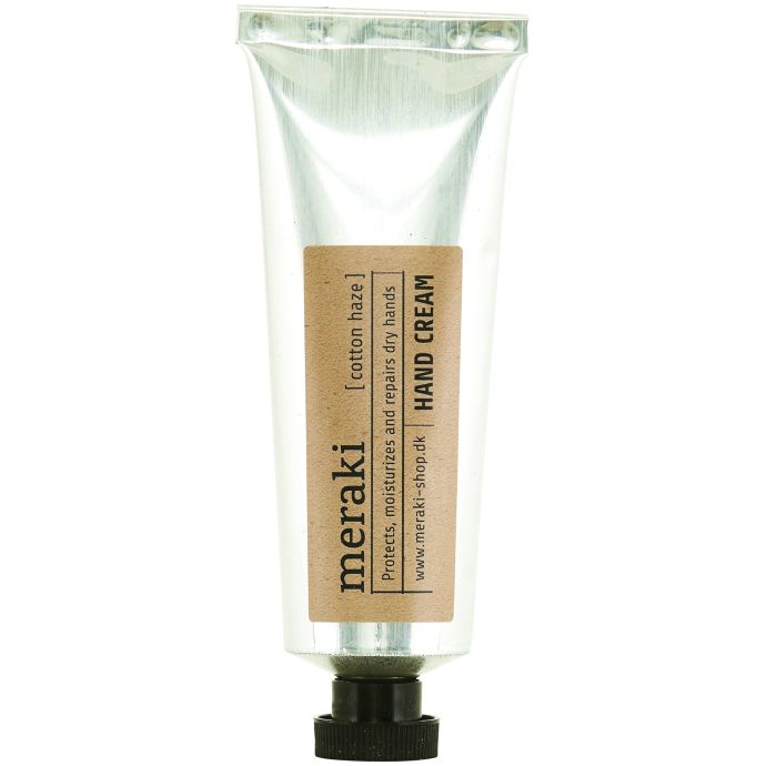 meraki / Krém na ruky v kovovej tube Cotton haze 50 ml