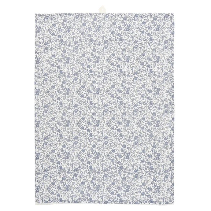 Ib Laursen / Utierka Dorothea Dusty Blue Flower 50 x 70 cm