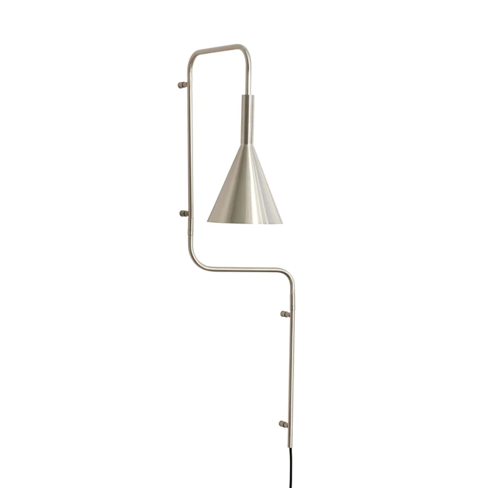 Hübsch / Nástenná lampa Rope Nickel