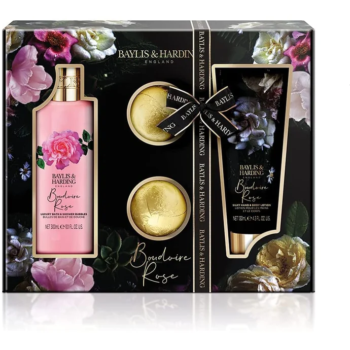 Baylis & Harding / Darčeková sada kúpeľovej kozmetiky Boudoire Rose