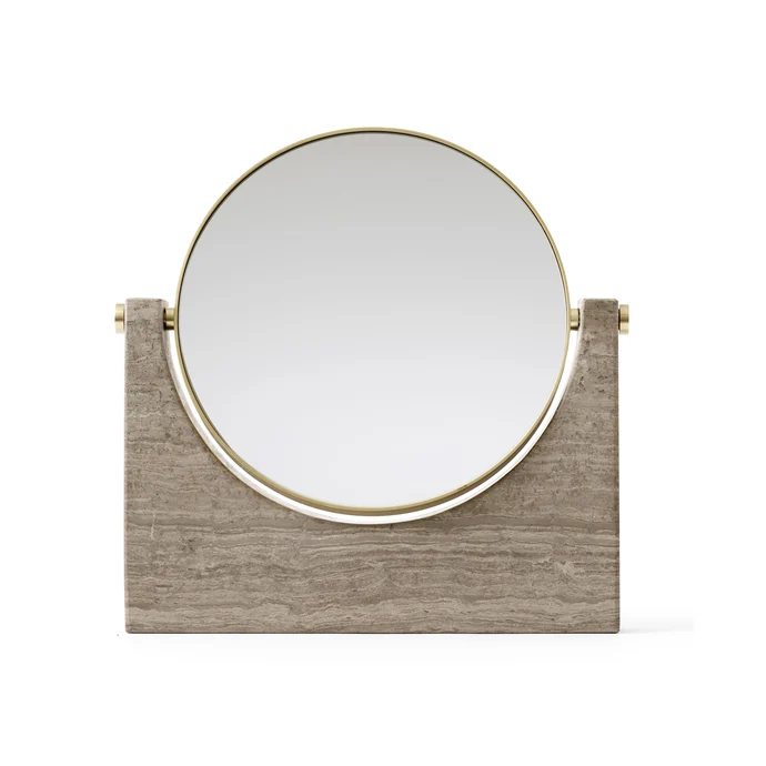 Audo Copenhagen / Kosmetické stolní zrcadlo Pepe Marble Mirror