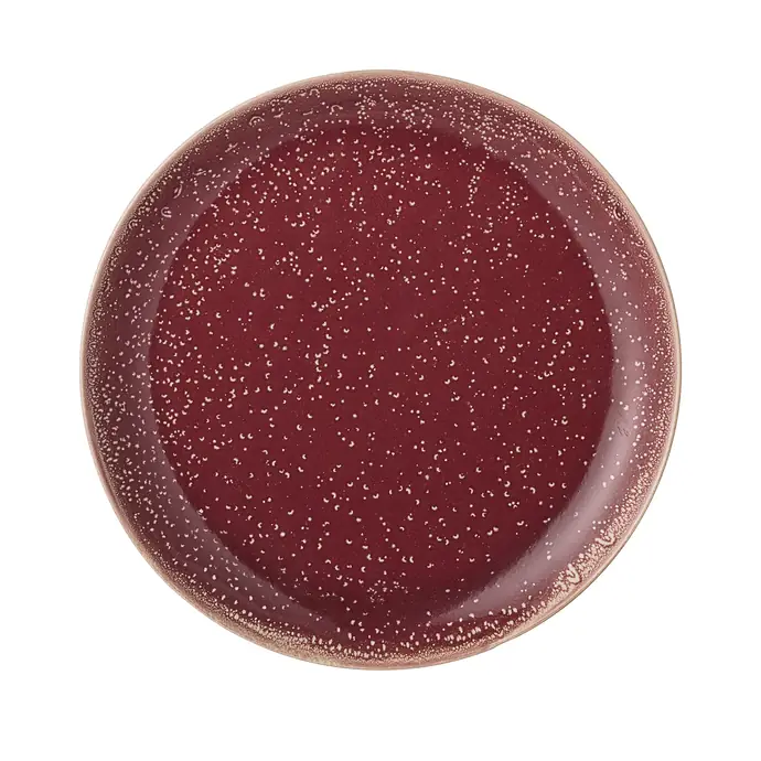 Bloomingville / Keramický dezertný tanier Joëlle Red 20 cm